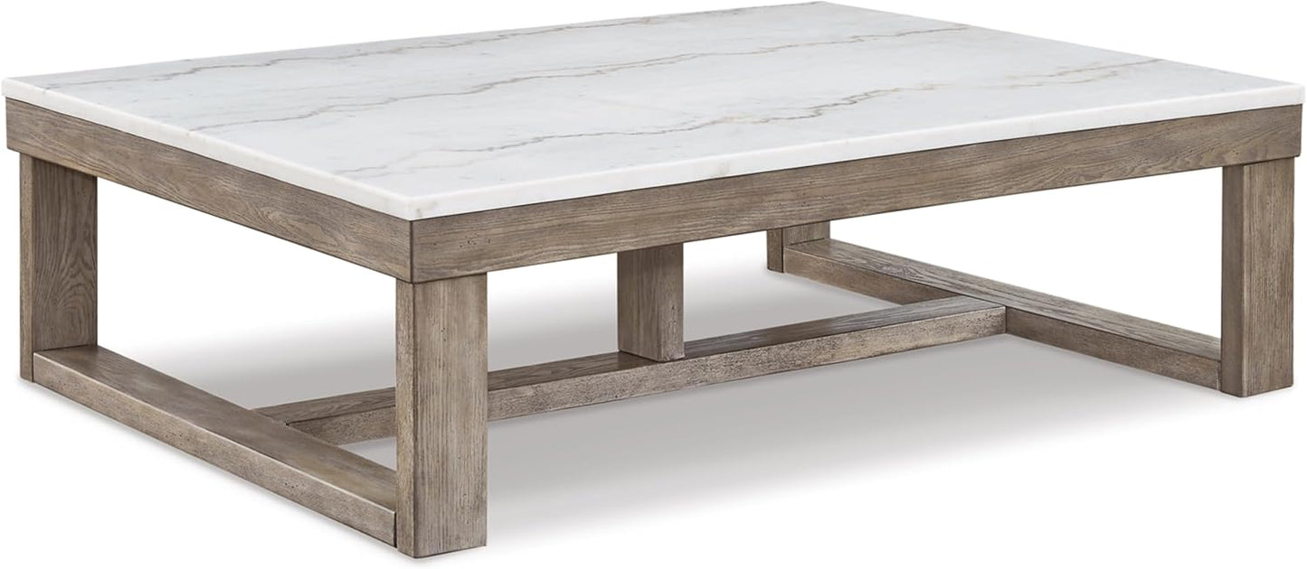 Signature by Ashley Loyaska Marble Table