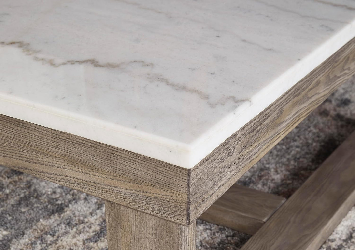 Signature by Ashley Loyaska Marble Table