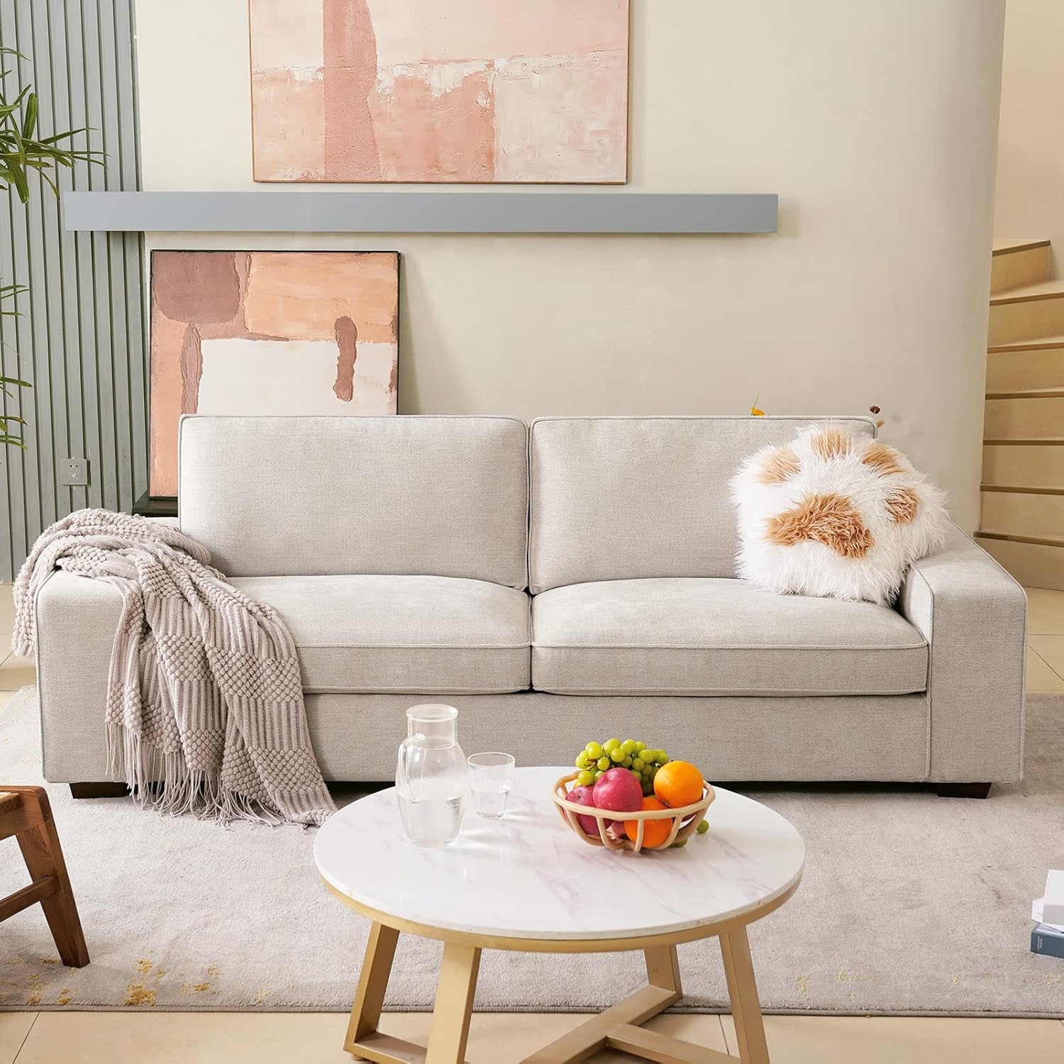 matsu8878　STANDARD B SOFA - 2P Amazon.com: LEISLAND 88.58