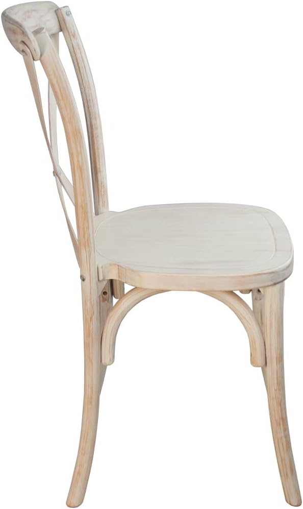 Lime Wash X-Back Chair (1 available)