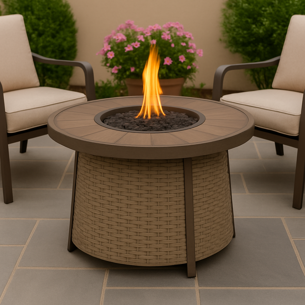 Hayden Propane Fire Pit Table