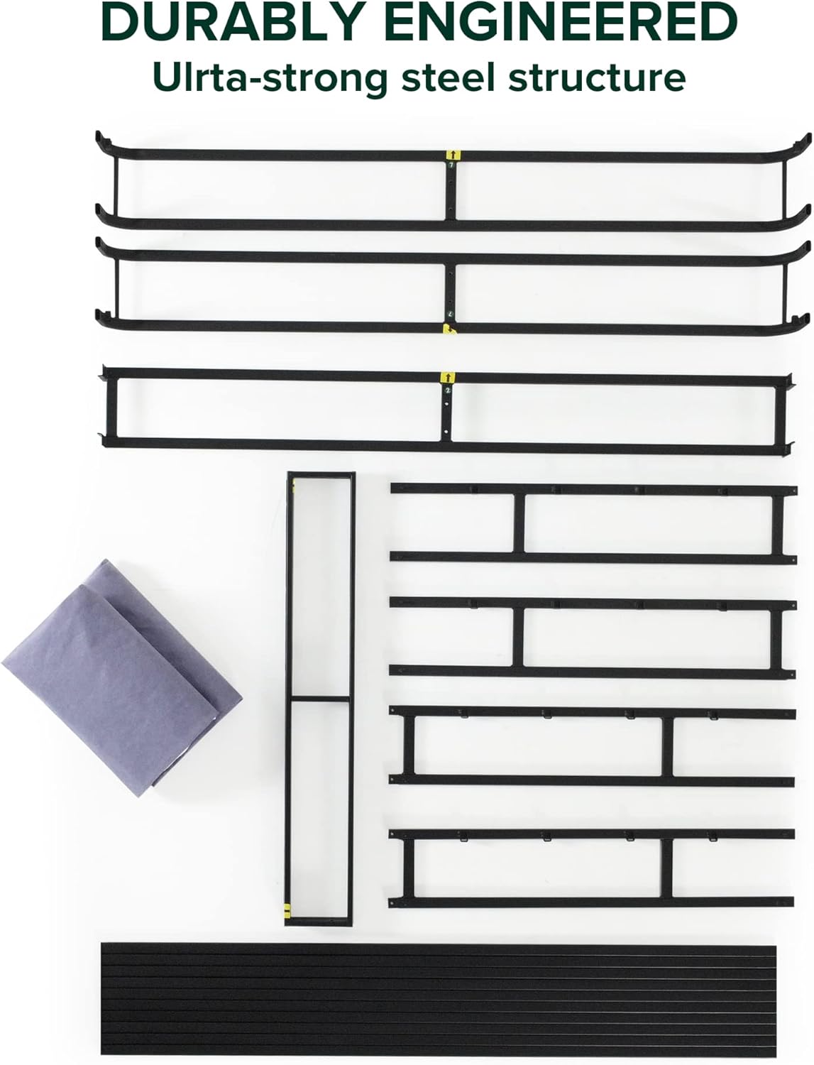 ZINUS 7 Inch Metal Smart Box Spring, Mattress Foundation, Strong Metal Frame, Easy Assembly, Twin