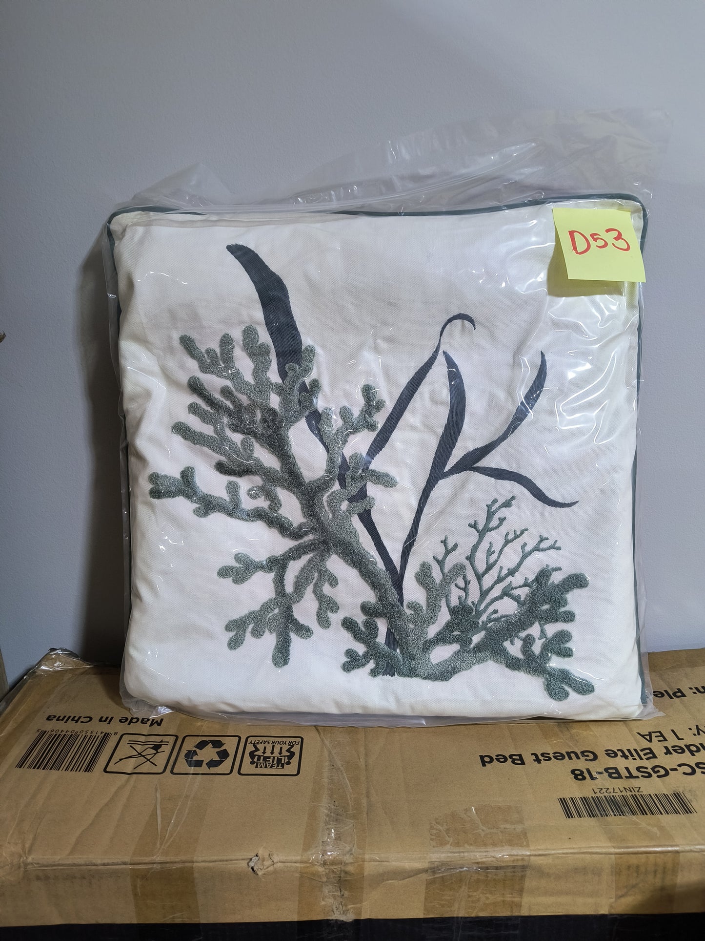 Sea Grass Pillow Grey/Green (More than 10 Available)