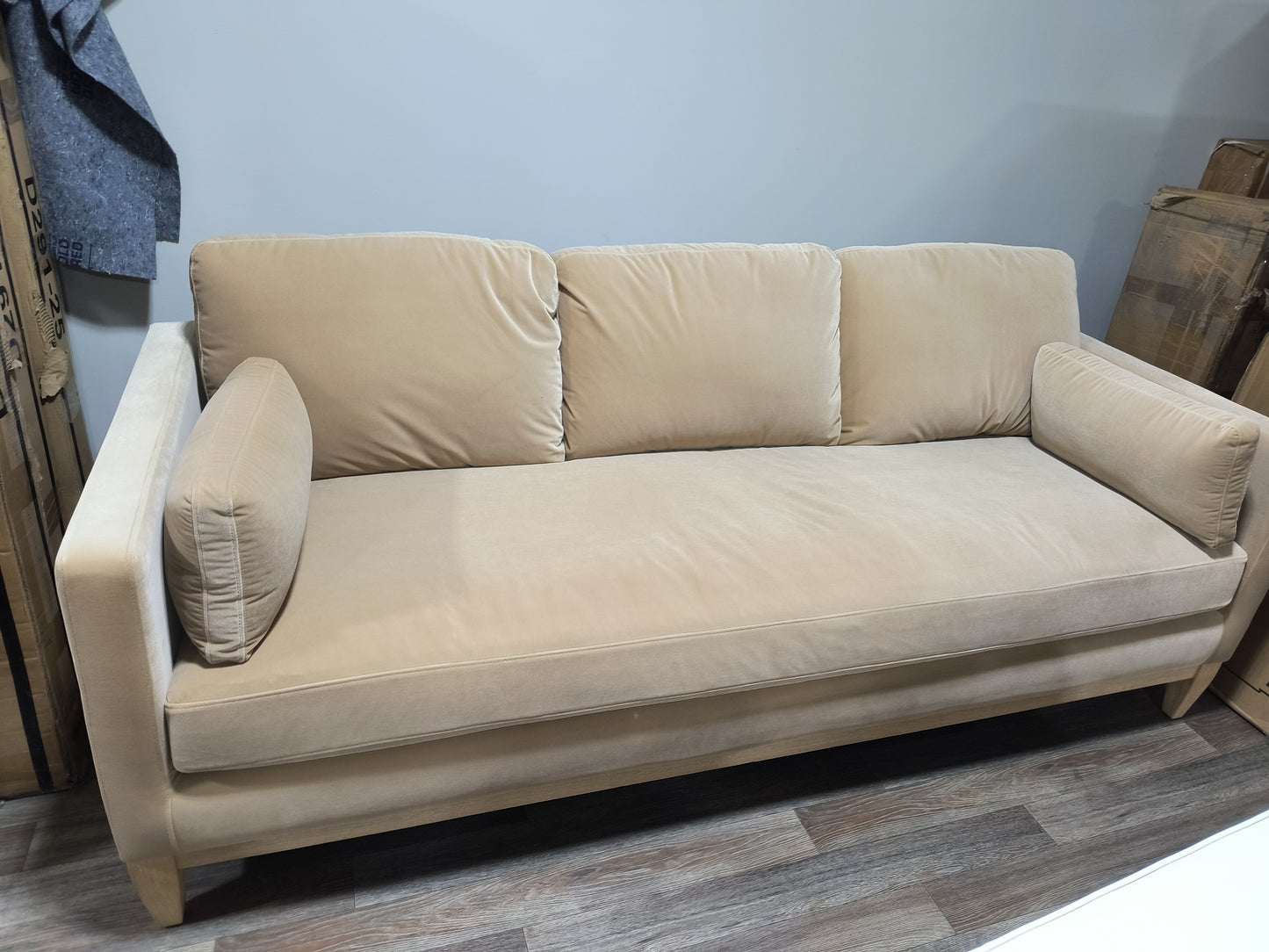 Jennifer Taylor Velvet Sofa