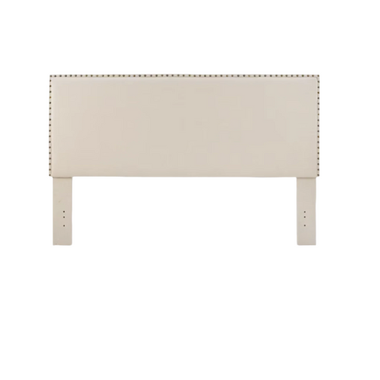 Linon Contempo Headboard King Natural (13-C182) Upholstered Headboard