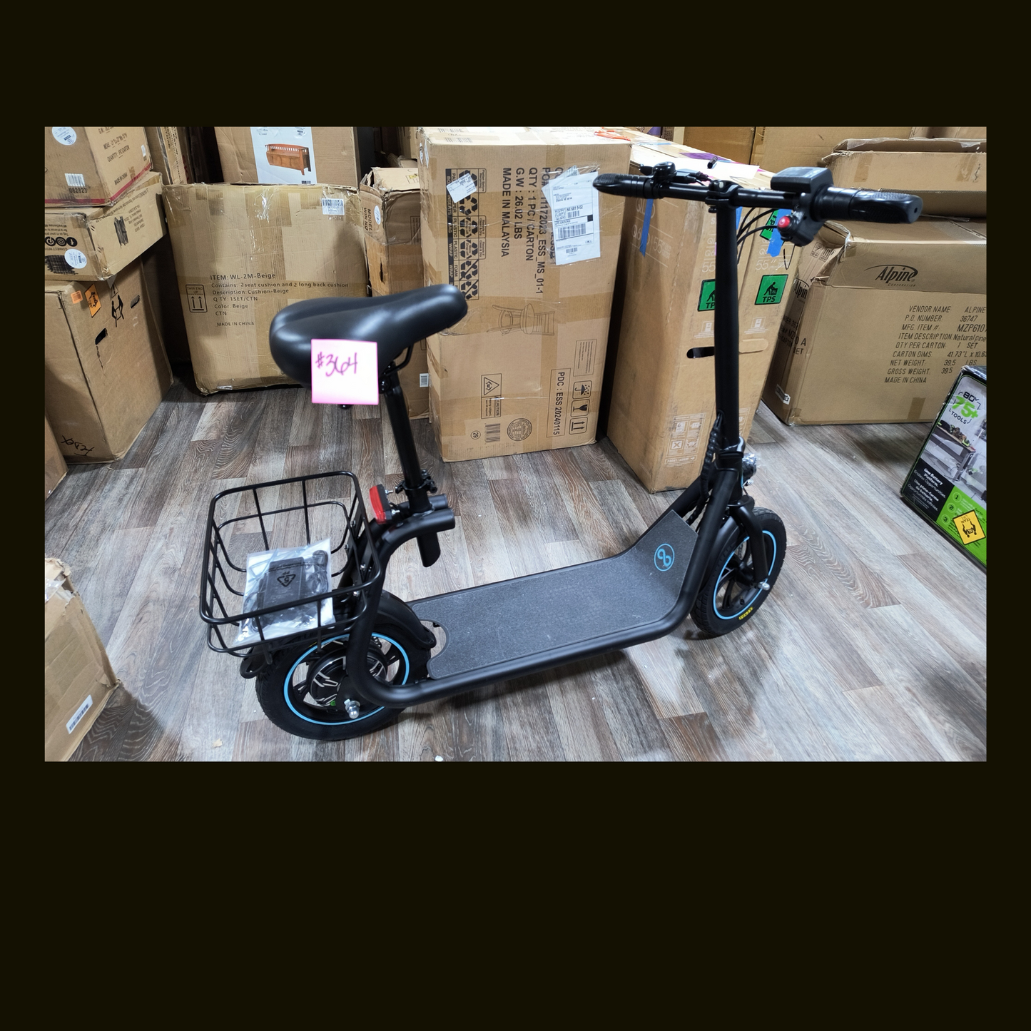 C1 Pro E-Scooter 450W 20/25 Miles Range