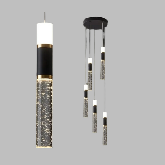 Pendant Light 5-Light Dimmable with Remote