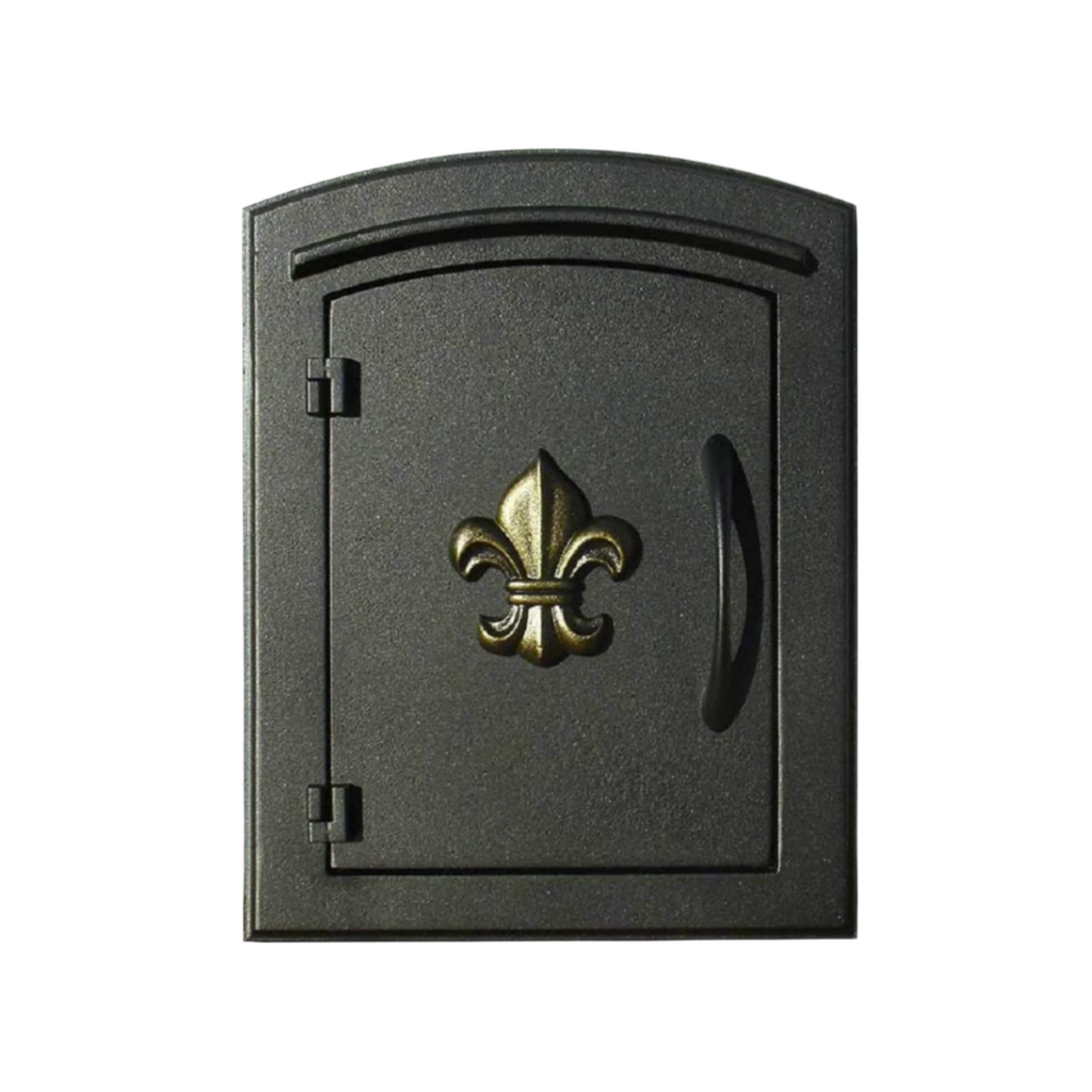 Manchester Non-Locking Mailbox, Black, Qualarc