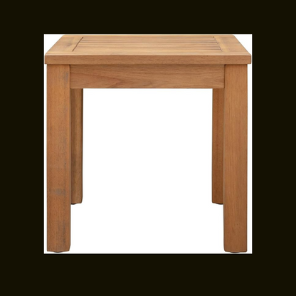 Patio Sense Oslo Indoor / Outdoor End Table, Brown