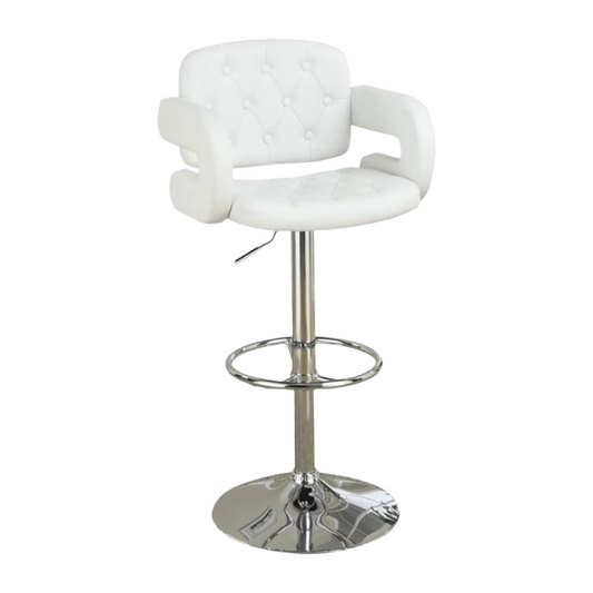 Tufted Back and Seat Barstool (1 Available)