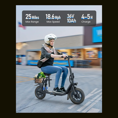 C1 Pro E-Scooter 450W 20/25 Miles Range