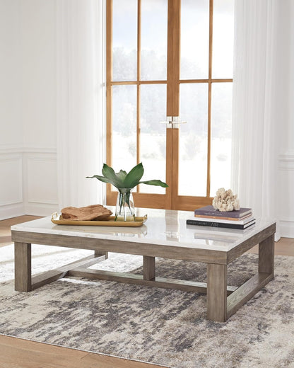 Signature by Ashley Loyaska Marble Table
