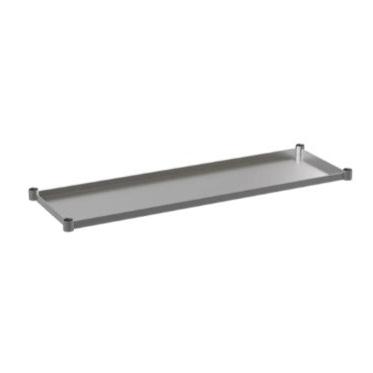 Galvanized Under Shelf for 24 X 60 in. Stainless Steel Prep & Work Tables - Adjustable Lower Shelf