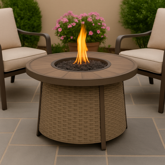 Hayden Propane Fire Pit Table