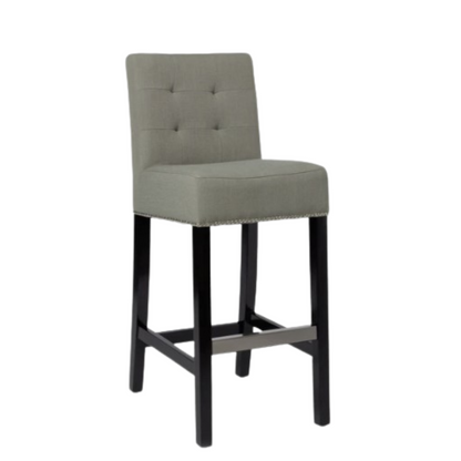 Abbyson Masimo 30-Inch Grey Linen Bar Stool (1 Available)