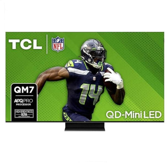 TCL 65-Inch QM7 QLED 4K Smart QD-Mini LED TV with Google TV